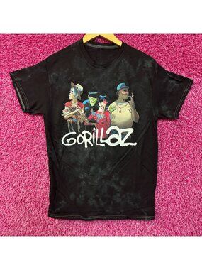 Gorillaz Song Machine Strange Timez  Animated Band Tie Dye M